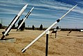 A Loki-Dart at the White Sands Missile Range rocket garden.