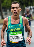 Marílson dos Santos beim olympischen Marathon von 2016