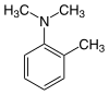 Struktur von N,N-Dimethyl-o-toluidin