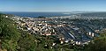 Nice'in kuzeyden panoraması