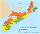 Nova Scotia's counties