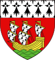 Petites Armes de Nantes.svg SVG escutcheon: lesser coat of arms of Nantes, France.