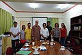 Officials of the University of the Philippines Visayas Tacloban College and Wikimedia Philippines