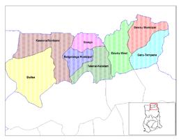 Distretto di Bongo – Mappa