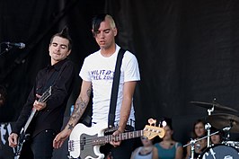 Optreden van Anti-Flag in 2006