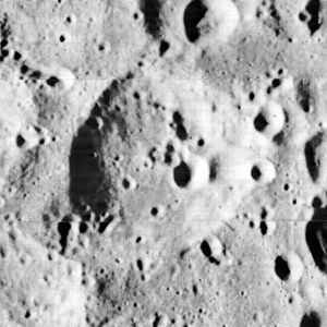 Lunar Orbiter 1 - Aufnahme