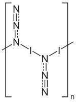 Struktur von Iodazid