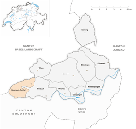 Karte von Hauenstein-Ifenthal