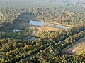 Naturschutzgebiet Kohbrink im Hintergrund NSG Heisterholz