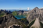 Der Lünersee im Rätikon