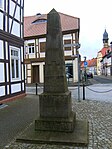 Preußischer Postmeilenstein von 1803/04 am Marktplatz