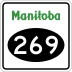 Provincial Road 269 marker