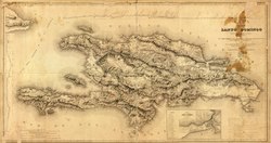 Hispanyola haritası (1858)