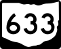 State Route 633 marker