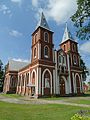 Katholische St.-Josephs-Kirche in Papilė, erbaut 1880–1887