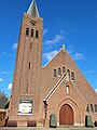 Sint-Eligiuskerk, op de 2e parochie te Zedelgem, gebouwd onder het burgemeesterschap van Joseph Lievens.