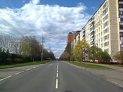 Vostryakovsky Lane where the murder occurred and the initial gatherings begun