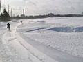 Waterloo, Ontario in the winter of 2004, just north of the University of Waterloo