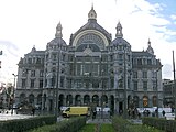 Antwerp Central station front