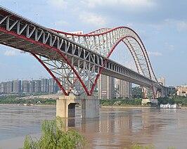 De Chaotianmenbrug te Chongqing