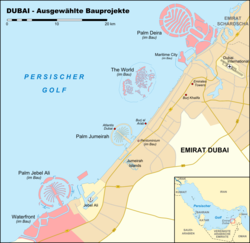 Dubai - ausgewählte Bauprojekte (von Lencer)