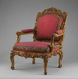 Armchair by Nicolas-Quinibert Foliot (1749)