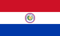 Paraguay bayrağı (1988–1990) (ön yüz)