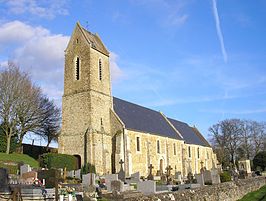 De kerk van Tournay-sur-Odon