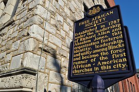 Free African Society Historical Marker