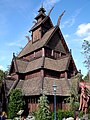 Im norwegischen Pavillon des Vergnügungsparks Epcot in Orlando, Florida, USA Baujahr 1982 28° 22′ 14,22″ N 81° 32′ 49,31″ W