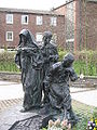 Holocaust-Denkmal, Detail Köln, bei Unter Sachsenhausen