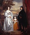 James Stanley, 7. Earl of Derby, mit Frau und Tochter (1632–41) 246,3 × 213,6 cm, Frick Collection, New York