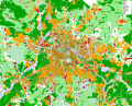 Region Berlin: Landnutzungskarte