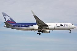 Boeing 767-300ER der LAN Ecuador