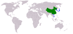 Location of Chinese Federation