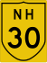 National Highway 30 marker