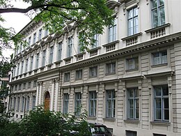 "Nieuw Plattelandsgebouw" (Neues Landschaftsgebäude) aan de Roßmarkt te München.