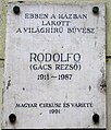 Rodolfo, Kálmán Imre utca 14.