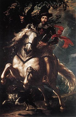 Giovanni Carlo Doria, Gemälde von Peter Paul Rubens 1606, Palazzo Spinola, Genua
