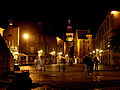 Sarlat french medieval city by night