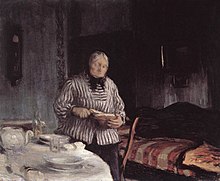 Slicing the bread, 1918