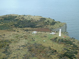 Vuurtoren op Tasman Island.