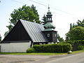 Schul- und Glockenhäusl in Obergrund (Horní Podluží)