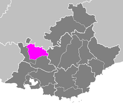 Location of Qarku Carpentras