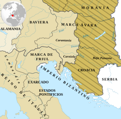 March of Friuli and the surrounding lands