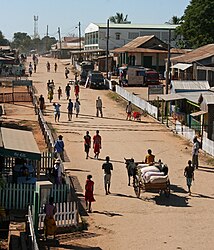 Straßenzug in Belo sur Tsiribihina