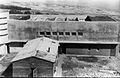 Buildings at Birya Fortress including a cinema with an underground cistern. 1948