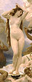 Detail aus Die Geburt der Venus, von William Adolphe Bouguereau (1879)