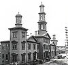 Camden Station in Baltimore as seen in 1865