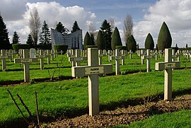 The Polish cemetery in Grainville-Langannerie